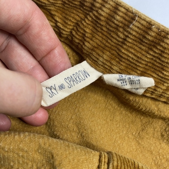 SKY And Sparrow Corduroy Dress Size Medium - Picture 3 of 9